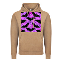 Vintage Coffee halloween bat and stars seamless pattern Vintage Hoodie - BundleAndBundleShop