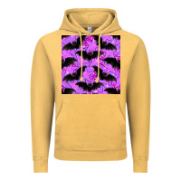 Vintage Mustard halloween bat and stars seamless pattern Vintage Hoodie - BundleAndBundleShop