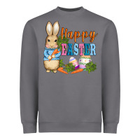 Storm easter bunny egg and carrots Heavyweight Sweatshirt - AdoDesignShop