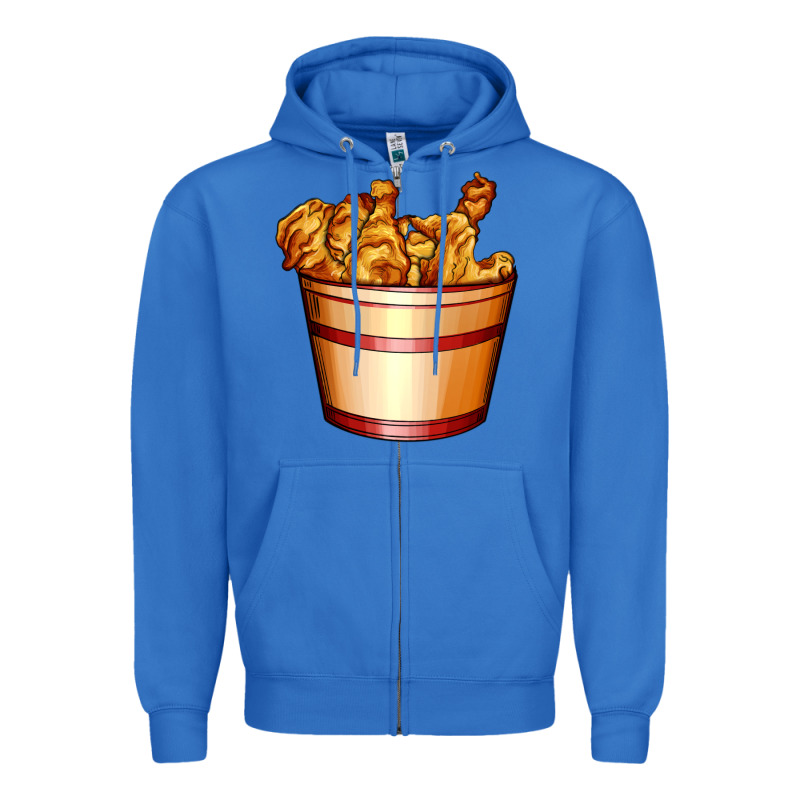 Nugget And Nuggets Basket Zipper Hoodie by AdoDesignShop | Teevron