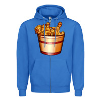 True Royal nugget and nuggets basket Zipper Hoodie - AdoDesignShop