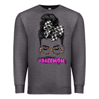 Charcoal Heather racemom Premium Sweatshirt - JahusDesignShop