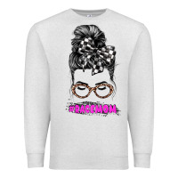 Oatmeal Heather racemom Premium Sweatshirt - JahusDesignShop