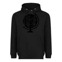 Black i haven't been everywhere but it's on my list travel t shirt Heavyweight Hoodie - baoMotion