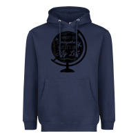 Navy i haven't been everywhere but it's on my list travel t shirt Heavyweight Hoodie - baoMotion