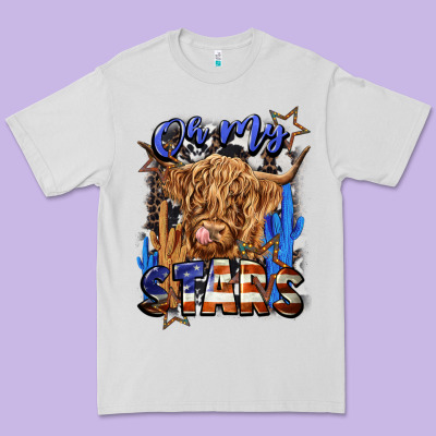 Oh My Stars Premium Tee Designed By Cowgirlartshop