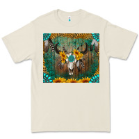 Bone boho bullskull Premium Tee - RanaPortraitStore