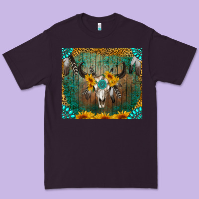 Boho Bullskull Premium Tee Designed By Ranaportraitstore