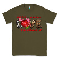 Army Green Let all that you do be done in love i corinthians Classic Tee - HowdyJamesFarm