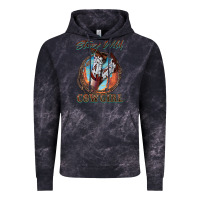 Cloud Black Stay Wild Cowgirl Vintage Hoodie - FaDigitalArtStudio