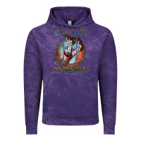 Cloud Purple Stay Wild Cowgirl Vintage Hoodie - FaDigitalArtStudio