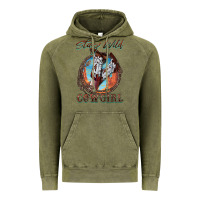 Vintage Olive Stay Wild Cowgirl Vintage Hoodie - FaDigitalArtStudio