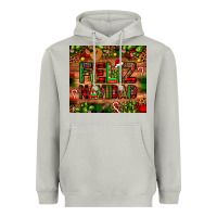 Moon Dust feliz navidad Christmas cactus leopard Heavyweight Hoodie - JahusDesignShop