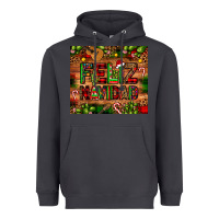 Smoke feliz navidad Christmas cactus leopard Heavyweight Hoodie - JahusDesignShop