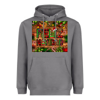 Storm feliz navidad Christmas cactus leopard Heavyweight Hoodie - JahusDesignShop