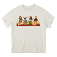 Cream wizards coffee cups Heavy Core Tee - TumblerDesignByShophia