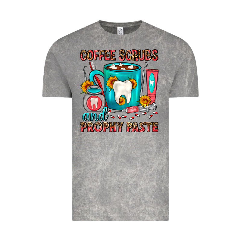 Coffee Scrubs And Prophy Paste Dentist Coffee Vintage Tee by FaDigitalArtStudio | Teevron