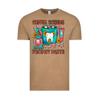 Vintage Coffee Coffee Scrubs And Prophy Paste Dentist Coffee Vintage Tee - FaDigitalArtStudio