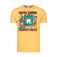 Vintage Mustard Coffee Scrubs And Prophy Paste Dentist Coffee Vintage Tee - FaDigitalArtStudio
