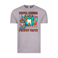 Vintage Zinc Coffee Scrubs And Prophy Paste Dentist Coffee Vintage Tee - FaDigitalArtStudio