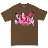 Cacao boo pink pumpkin witch breast cancer Premium Tee - CowGirlArtShop