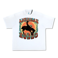 White American rodeo Urban Heavy Tee - FaDigitalArtStudio