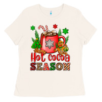 Bone hot cocoa season Ladies Tee - OliviaCreatesArt