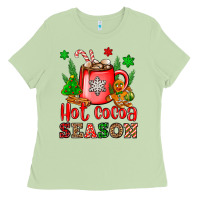 Hot Cocoa Season Ladies Tee | Teevron