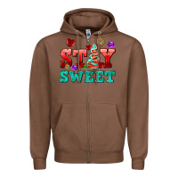 Chestnut stay sweet Zipper Hoodie - AdoDesignShop