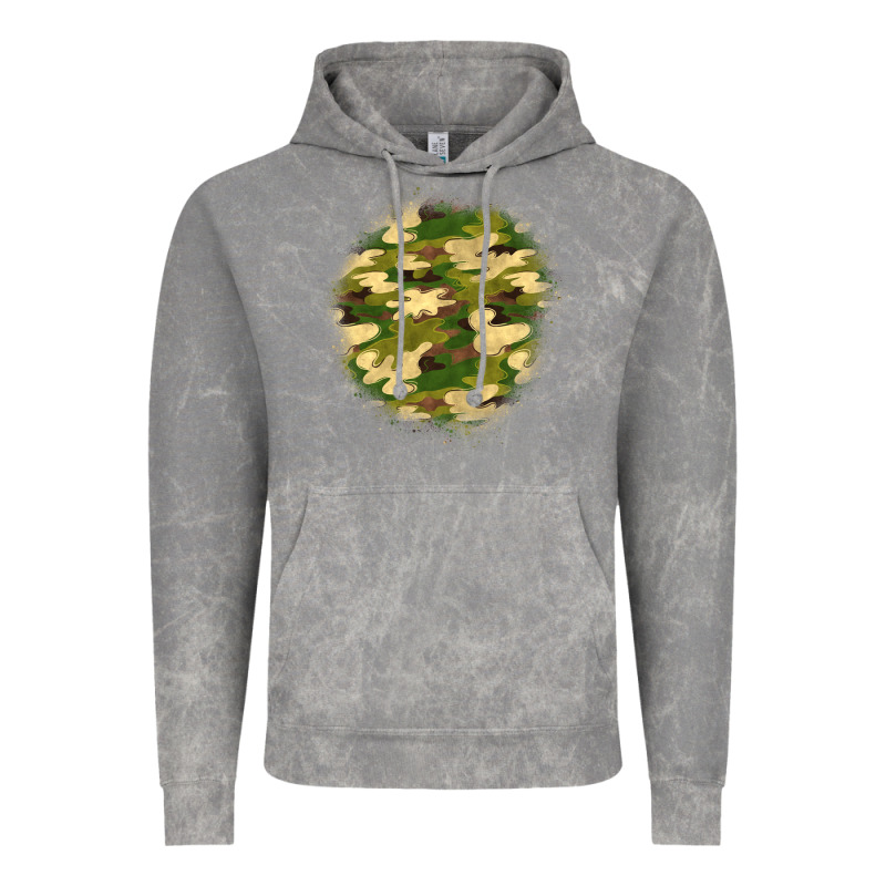 Camouflage Patch 2 Vintage Hoodie by BundleAndBundleShop | Teevron