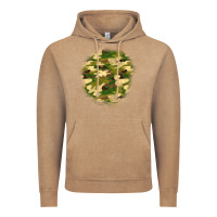 Vintage Coffee camouflage patch 2 Vintage Hoodie - BundleAndBundleShop