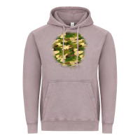 Vintage Zinc camouflage patch 2 Vintage Hoodie - BundleAndBundleShop