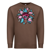 Chestnut race leopard sunflower Premium Sweatshirt - JahusDesignShop