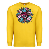 Lemon race leopard sunflower Premium Sweatshirt - JahusDesignShop
