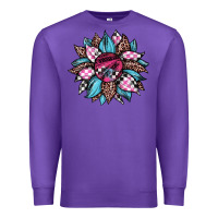 Purple race leopard sunflower Premium Sweatshirt - JahusDesignShop