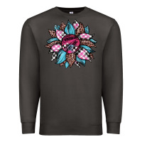 Smoke race leopard sunflower Premium Sweatshirt - JahusDesignShop