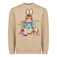 Mushroom easter bunny and eggs Heavyweight Sweatshirt - AdoDesignShop