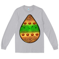 Moon Dust halloween pumpkin teardrop Long Sleeve Tee - BundleAndBundleShop