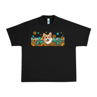 Black western corgi dog Urban Heavy Tee - Jasminsmagicworld