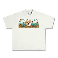 Pistachio western corgi dog Urban Heavy Tee - Jasminsmagicworld