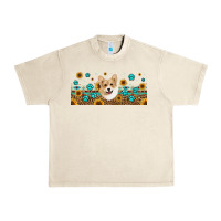 Sandshell western corgi dog Urban Heavy Tee - Jasminsmagicworld