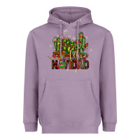 Lavender feliz navidad cactus Heavyweight Hoodie - JahusDesignShop