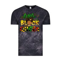 Cloud Black Little black queen Vintage Tee - FaDigitalArtStudio