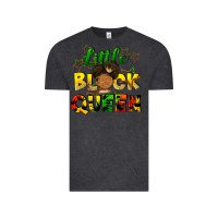 Vintage Black Little black queen Vintage Tee - FaDigitalArtStudio
