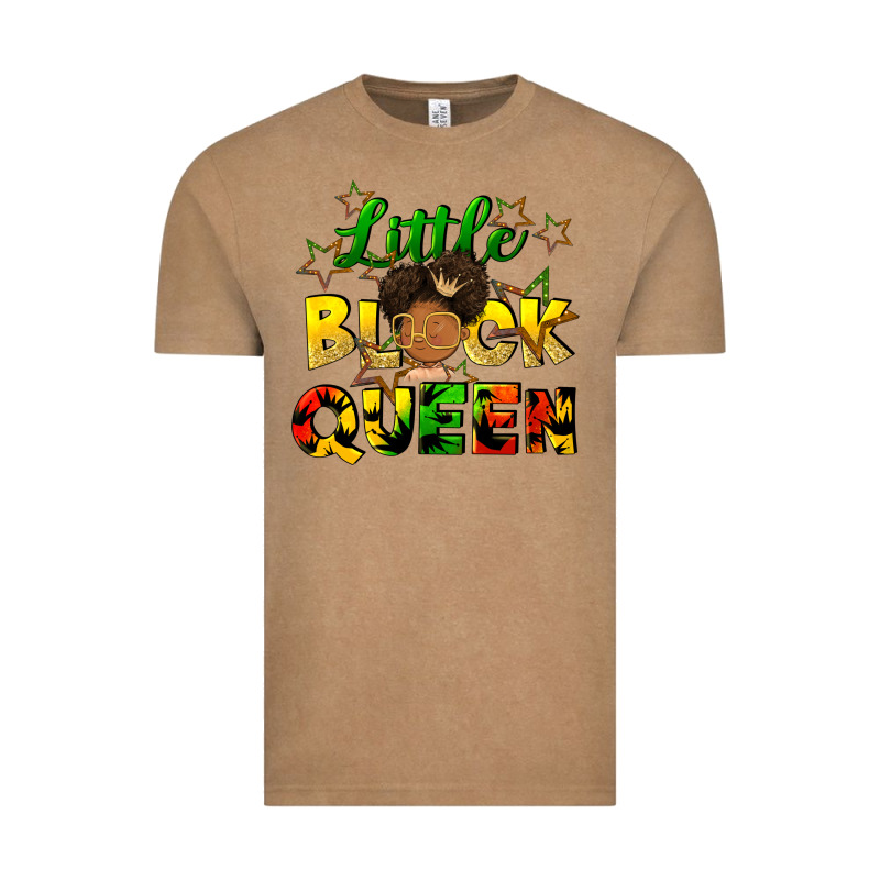 Little Black Queen Vintage Tee by FaDigitalArtStudio | Teevron