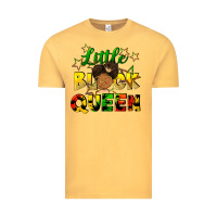 Vintage Mustard Little black queen Vintage Tee - FaDigitalArtStudio