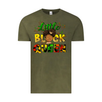 Vintage Olive Little black queen Vintage Tee - FaDigitalArtStudio