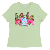 Matcha Easter Day Bunny mom Ladies Tee - OliviaCreatesArt