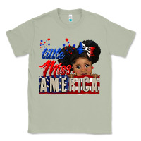 Matcha little miss america black girl peekaboo Classic Tee - CowGirlArtShop