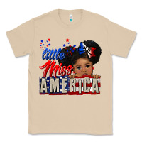 Mushroom little miss america black girl peekaboo Classic Tee - CowGirlArtShop